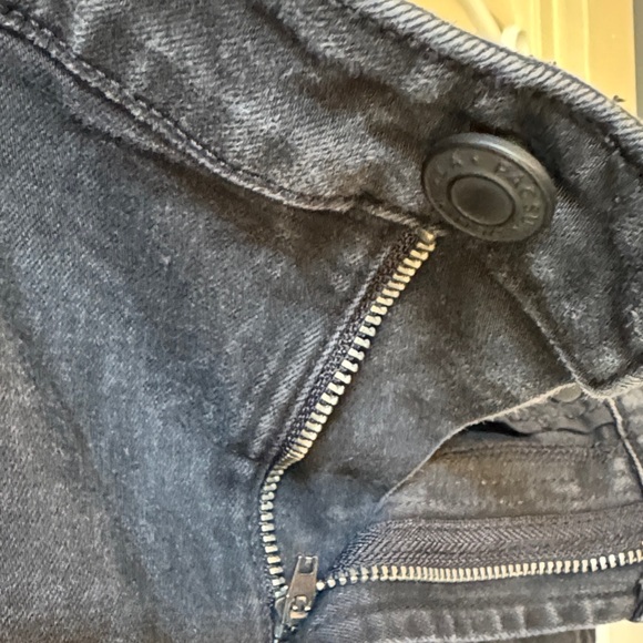 PacSun Men’s  Black Stacked Skinny Denim Jeans 31 x 32 USED - Picture 5 of 10